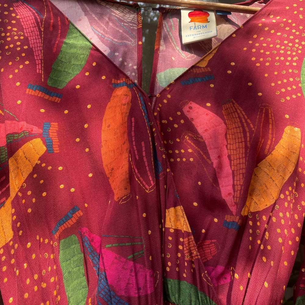 FARM Rio Multicolor Abstract Jumpsuit - Picture 3 of 9